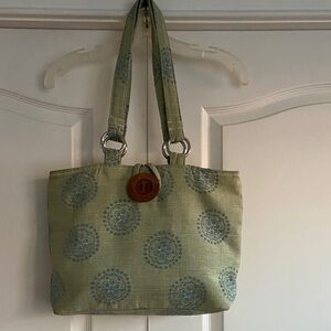 Hand Crafted Fabric Tote  Bag